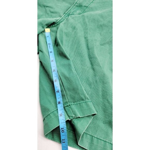 old navy broken in khaki Shorts Classic Length green sz 33 men - Picture 3 of 8